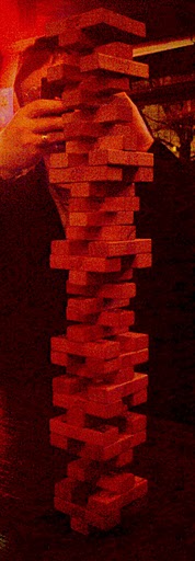 Jenga Tower Playing bar games