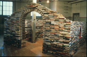 a house made entirely out of books